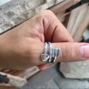 James Avery Arrow/Heart Ring!